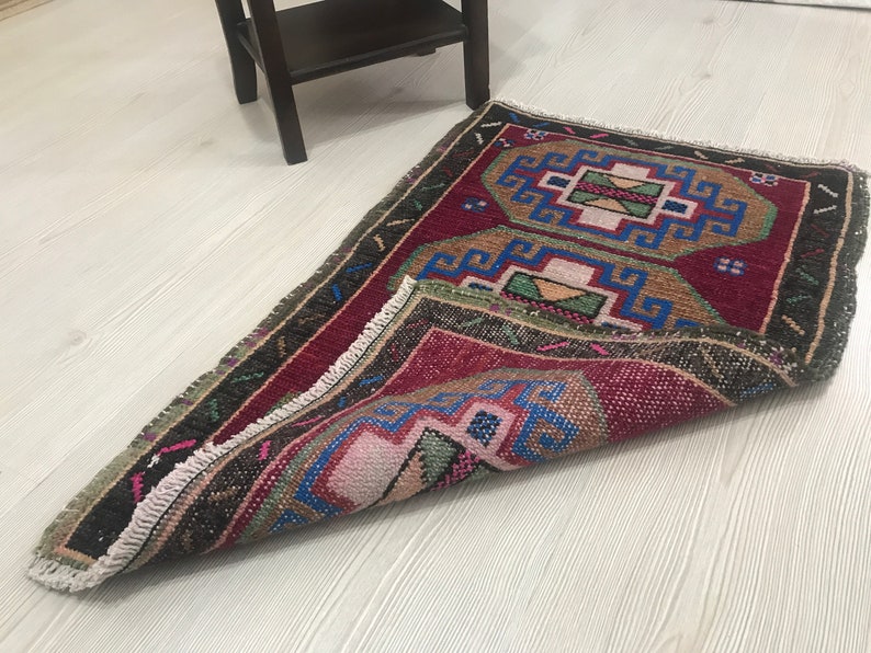 Turkish Bath Mat 19.68x29.13 Inch Bath Mat Boho Handknotted Etsy