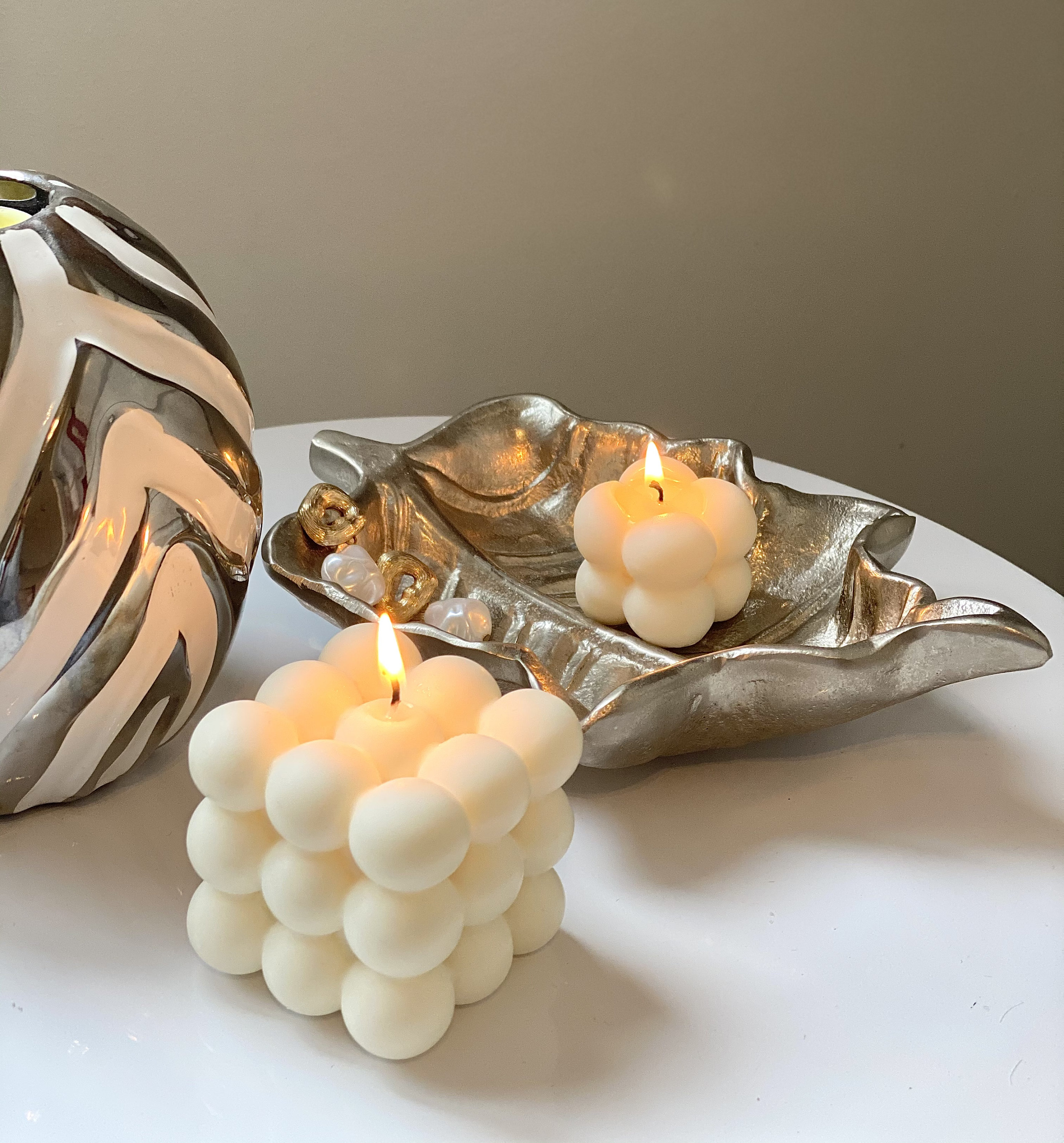 Bubble Candle/ Mini Bubble Candle/ Object Candles/Home Decor/ Etsy