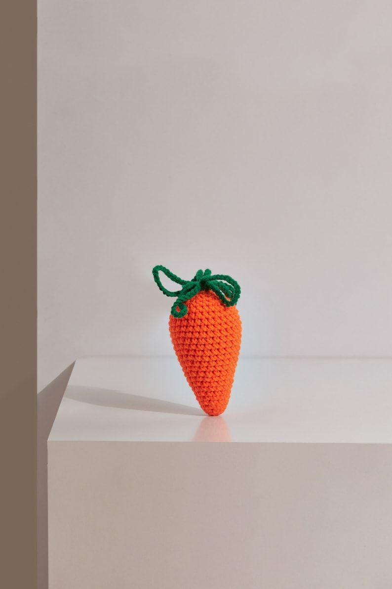cabbage carrot dollhouse vegetables cauliflower apple imaginative play cooking set: pumpkin Crochet Play Food grape