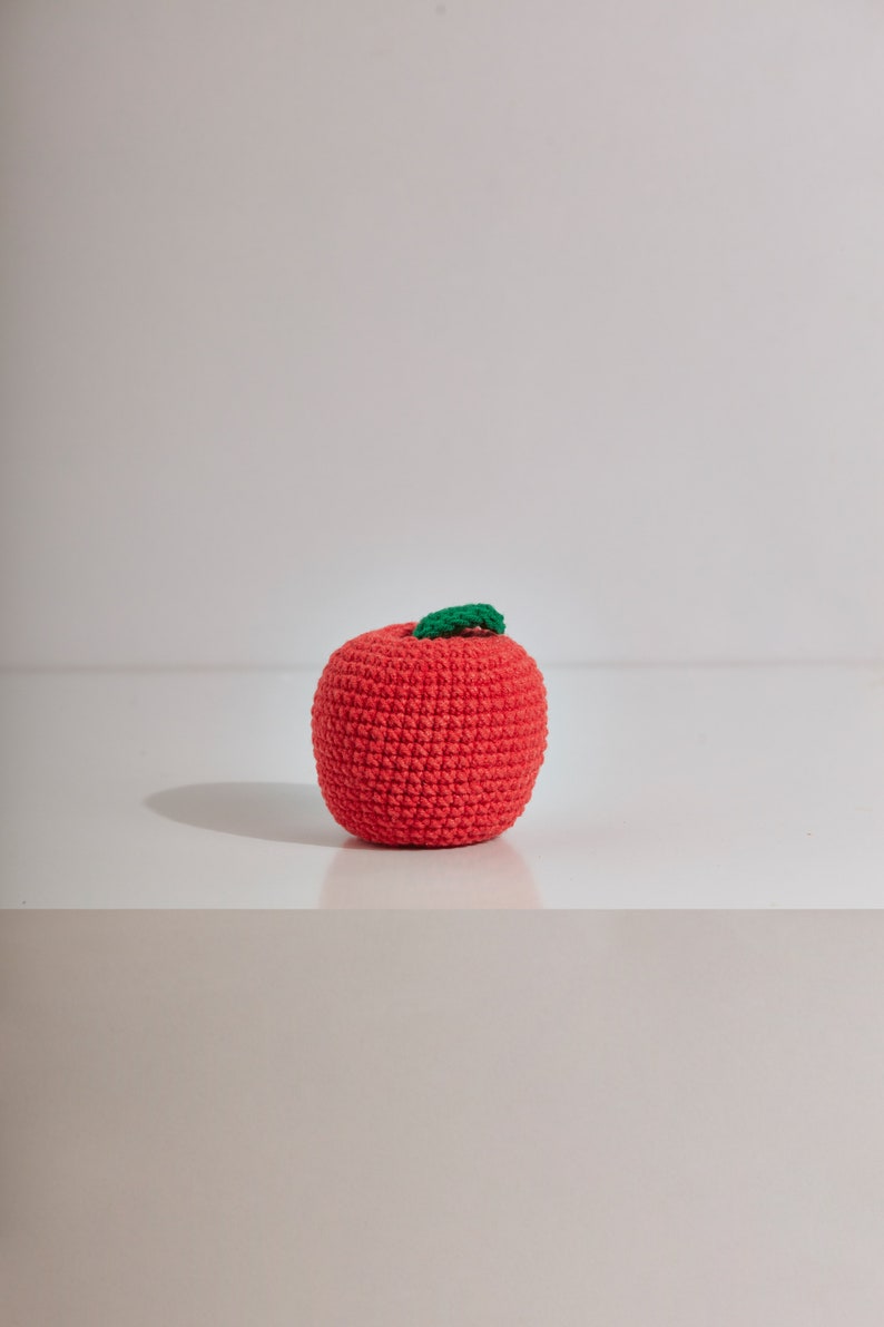 cabbage carrot dollhouse vegetables cauliflower apple imaginative play cooking set: pumpkin Crochet Play Food grape