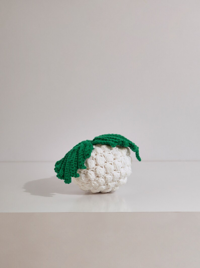 cabbage carrot dollhouse vegetables cauliflower apple imaginative play cooking set: pumpkin Crochet Play Food grape