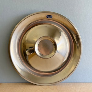 Fraser’s Sweden mid century stainless steel platter