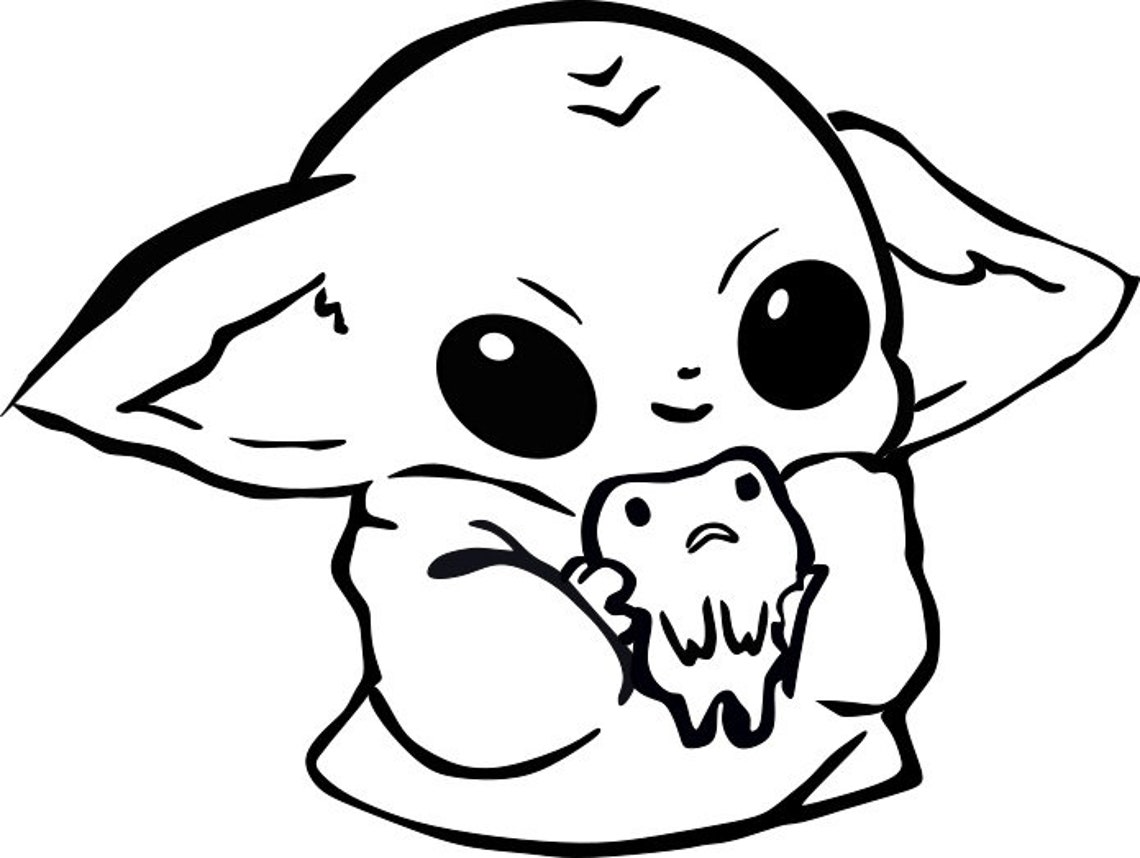 Free Free 67 Baby Yoda Happy Birthday Svg SVG PNG EPS DXF File