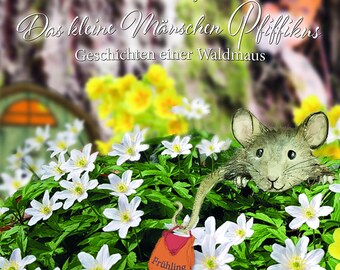 NEU! Kinderhörbuch Das kleine Mäuschen Pfiffikus - Frühling. Geschichten einer Waldmaus.    Wald Freundschaft Weihnachten Tiere