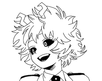 Sexy Mina Ashido | Etsy