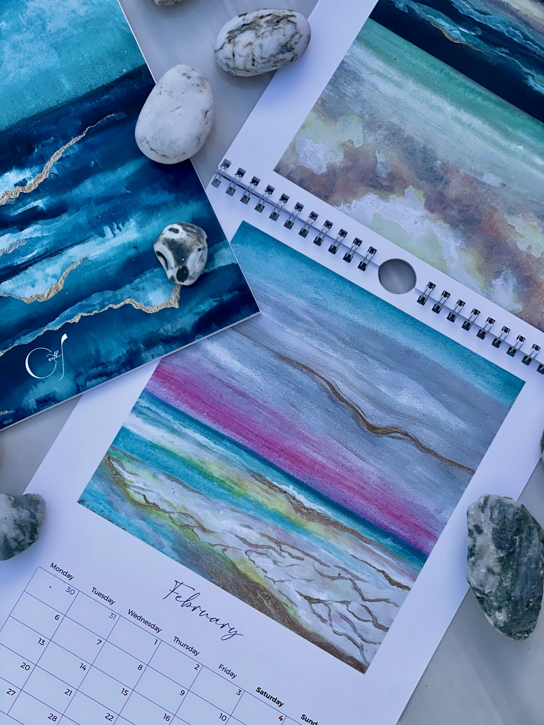 2023-wall-calendar-2023-landscape-wall-calendar-2023-etsy-uk