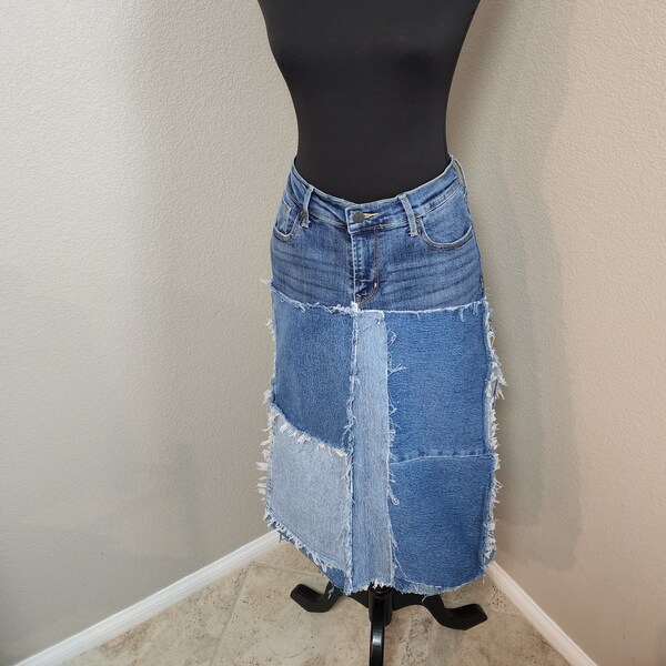 Denim Patchwork - Etsy