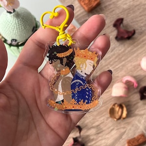Keychain - Laurent and Damen - Captive Prince