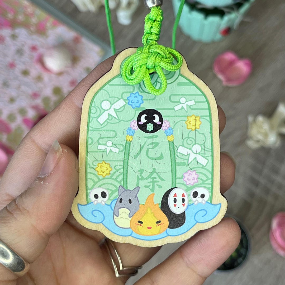 Omamori - Ghibli - Good Luck Charm - Etsy