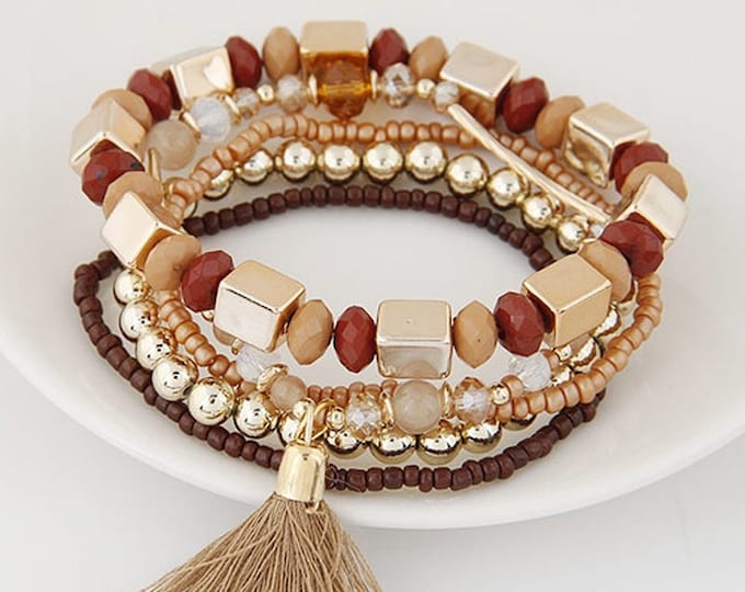 Beaded Bracelet Set