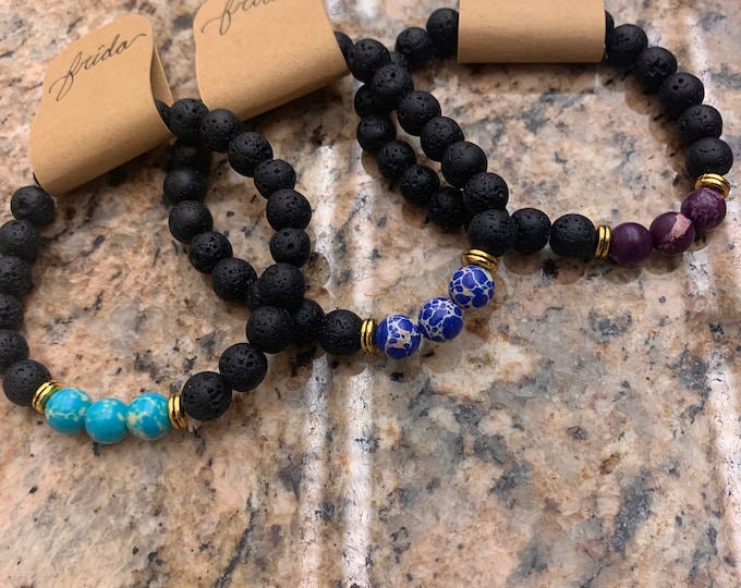 Lava Rock Bracelet