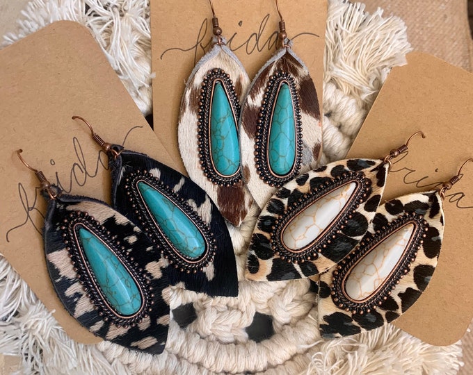 Cowhide&Stone Ellipse