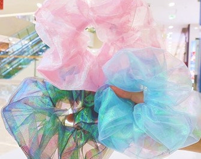 Mesh Organza Scrunchies