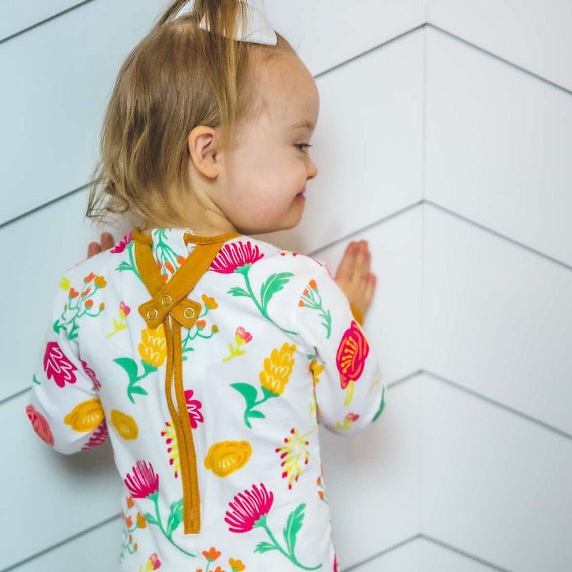 Floral Print Special Needs Pajamas Etsy