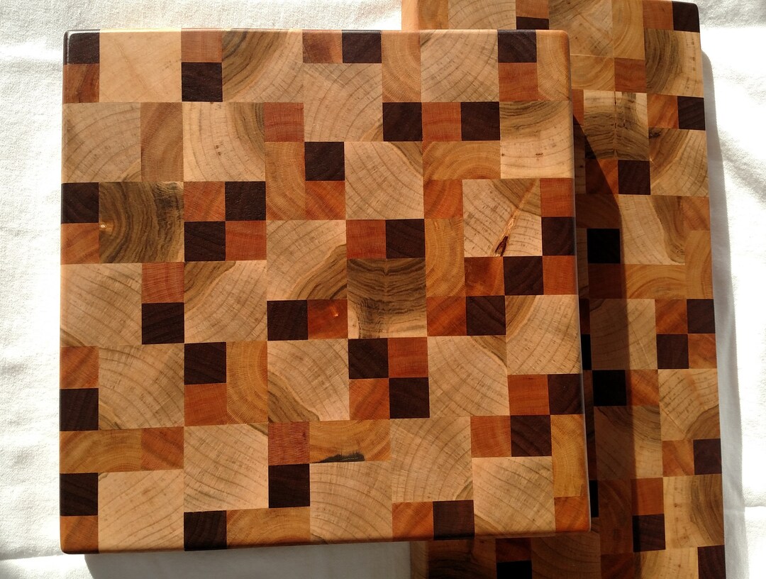 Antimicrobial & 100 Hygenic Wood Endgrain Cutting Board Etsy