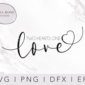 Liebe SVG, Liebe Valentines Svg, Herz Svg, zwei Herzen eine Liebe SVG, zwei Herzen SVG, Herz Svg, Cricut geschnitten Dateien, digitale geschnittene Dateien