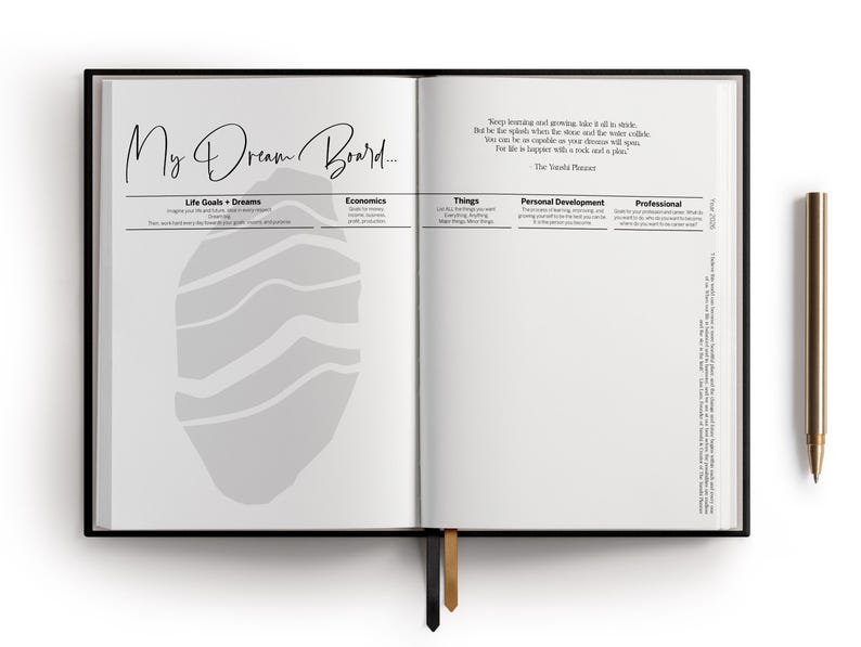 2026 Daily Planner: Hardcover Weekly & Monthly Habit Tracker image 2