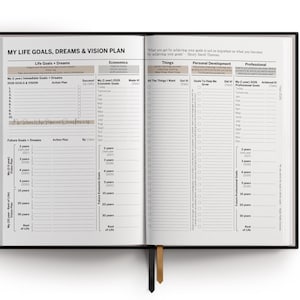 2026 Daily Planner: Hardcover Weekly & Monthly Habit Tracker image 3