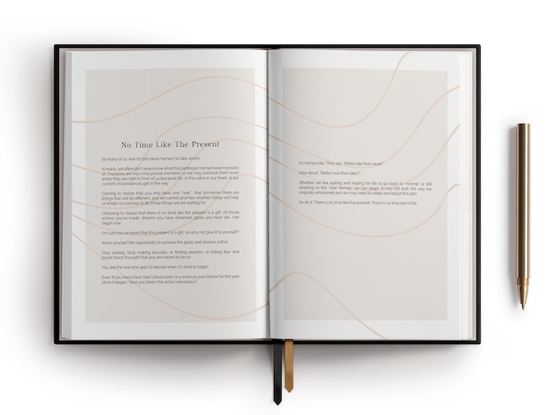 2026 Daily Planner: Hardcover Weekly & Monthly Habit Tracker image 9