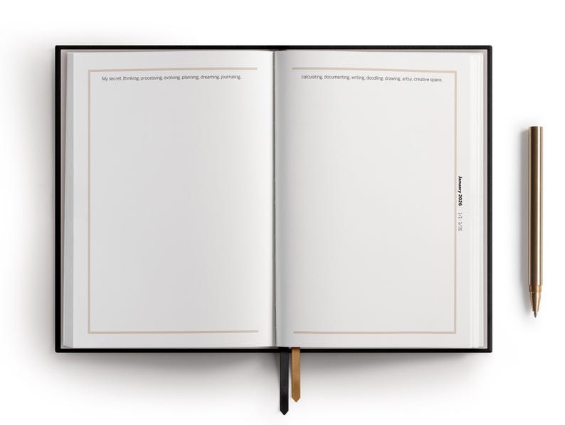 2026 Daily Planner: Hardcover Weekly & Monthly Habit Tracker image 10