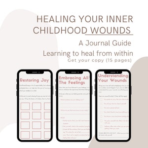 Heal Your Inner Childhood Wounds (PDF FILLABLE)