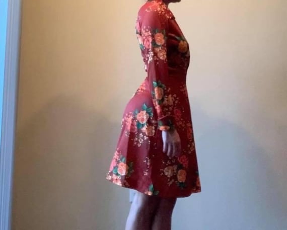 1970s Wrap Dress