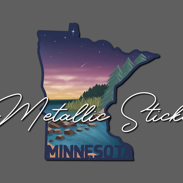 Minnesota State Park Sticker Etsy