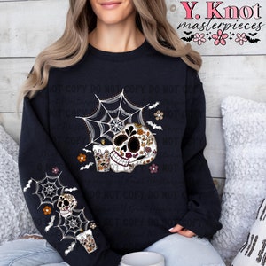 Dia De Los Muertos PNG, Candy Skull Png, Halloween Png Bundle, Sublimación Png, Png para DTF, Skull Png Para Camisa, Calavera Mexicana Png