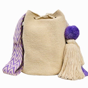 Morita Wayuu Mochila Bag-Hadmade Crochet Bag - High Quality Boho Style