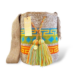 Sapzurro Wayuu Mochila Bag-Hadmade Crochet Bag - High Quality Boho Style