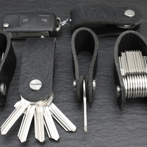 Key organizer "Robusta" black for 1 to 15 keys