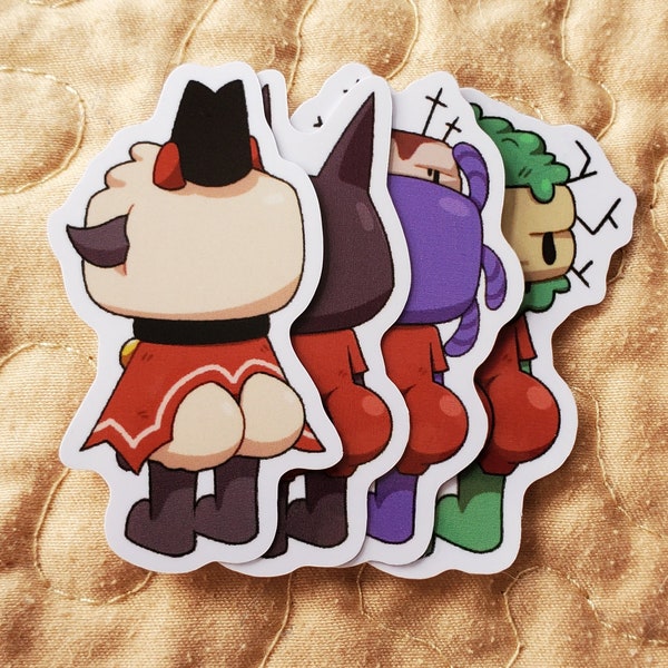 Kult der Lamm Booty Sticker ( das Lamm , Narinder , Shamura , Leshy )