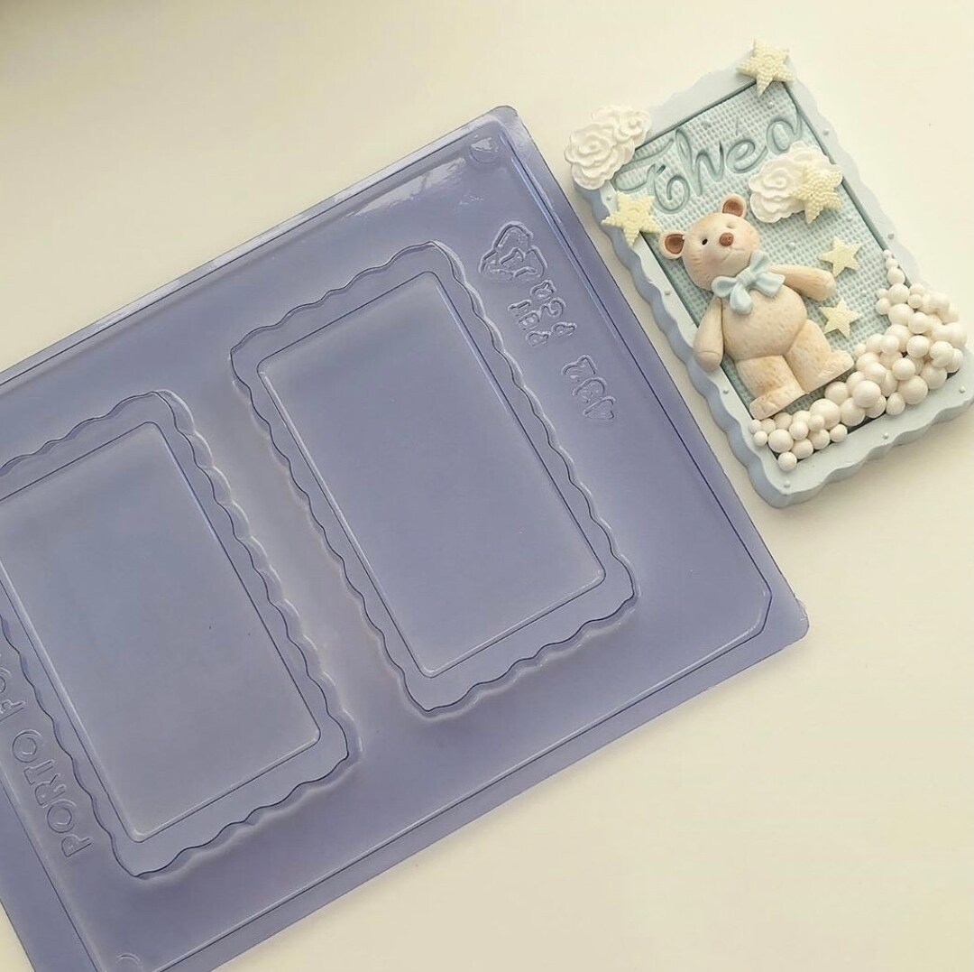 Detailed Frame Chocolate Mold Etsy