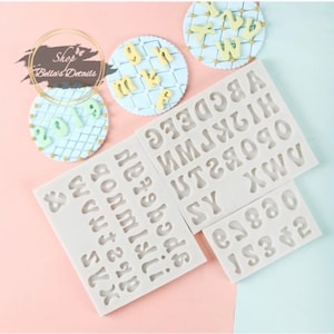 Alphabet and Numbers mold