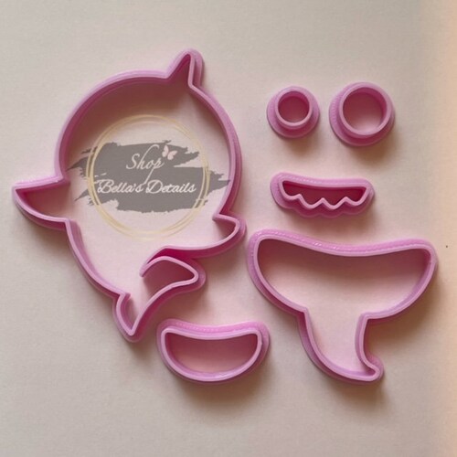 Shark Cookie Cutter Etsy