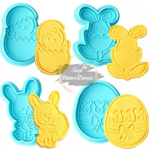 EASTER Cookie Cutter 4pcs/set
