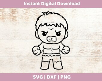 Download Hulk Chibi Etsy