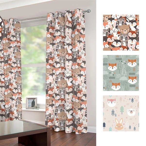 Nursery Curtains Etsy UK