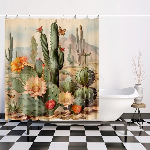 Western Shower Curtain Etsy