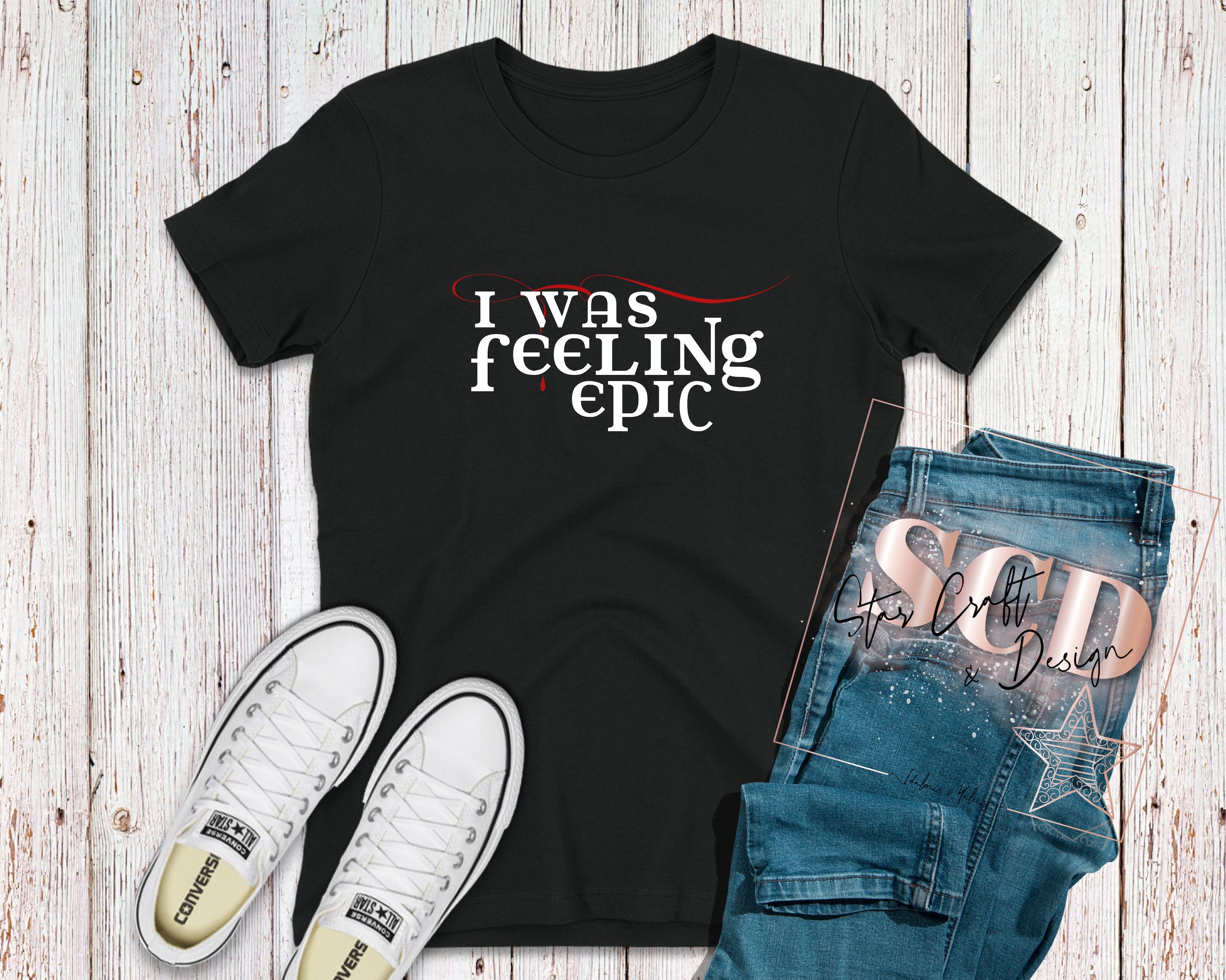 I Was Feeling Epic TShirt The Vampire Diaries Stefan Shirt Etsy