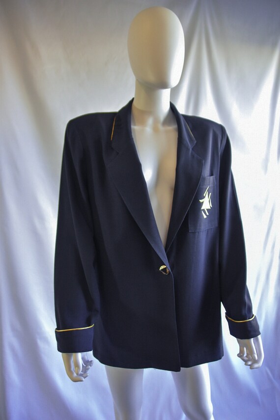 1980’s Blue Blazer