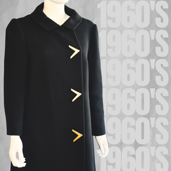 1960’s Denise Originale’s by Pierre Swing Coat - image 1