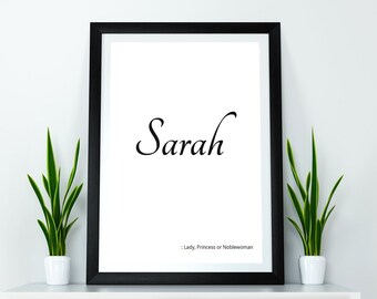 Sarah Name Art Etsy Sarah Name Art Etsy