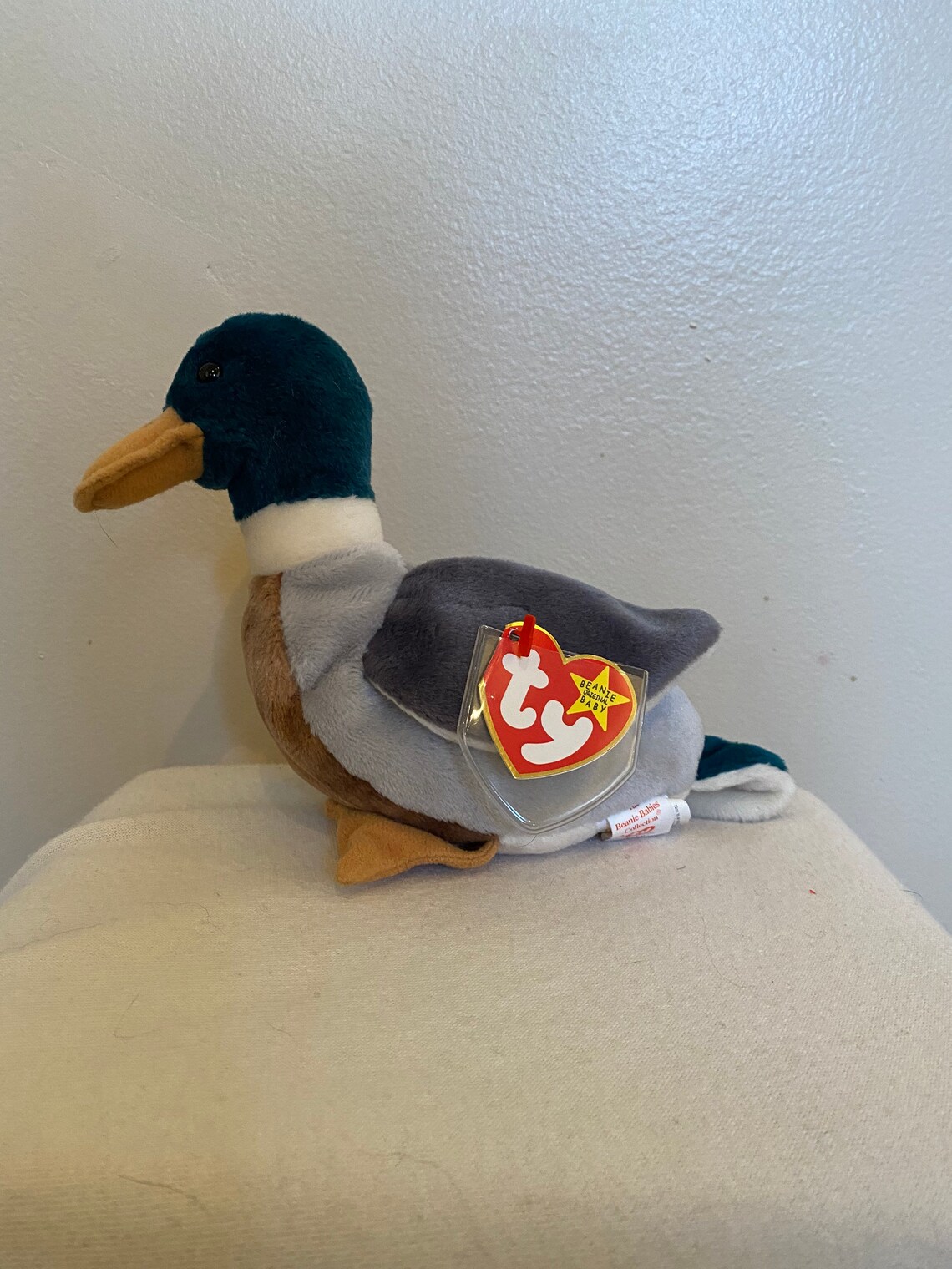 Jake the Mallard Duck RARE TY Beanie Baby Etsy