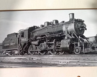 Original Canadian Pacific Rail Photo Cranbrook BC 1952