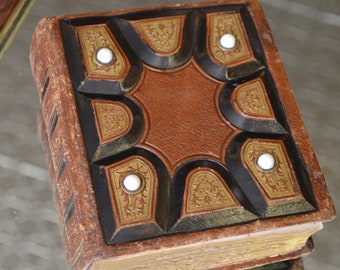 Victorian Photo Album with Cabinet Card Photographs