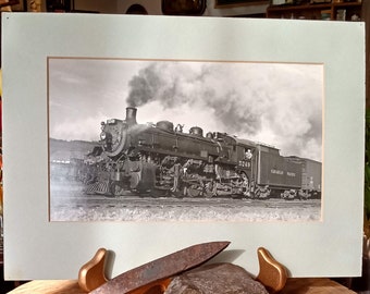 Original Canadian Pacific Rail Photo Kamloops BC 1954