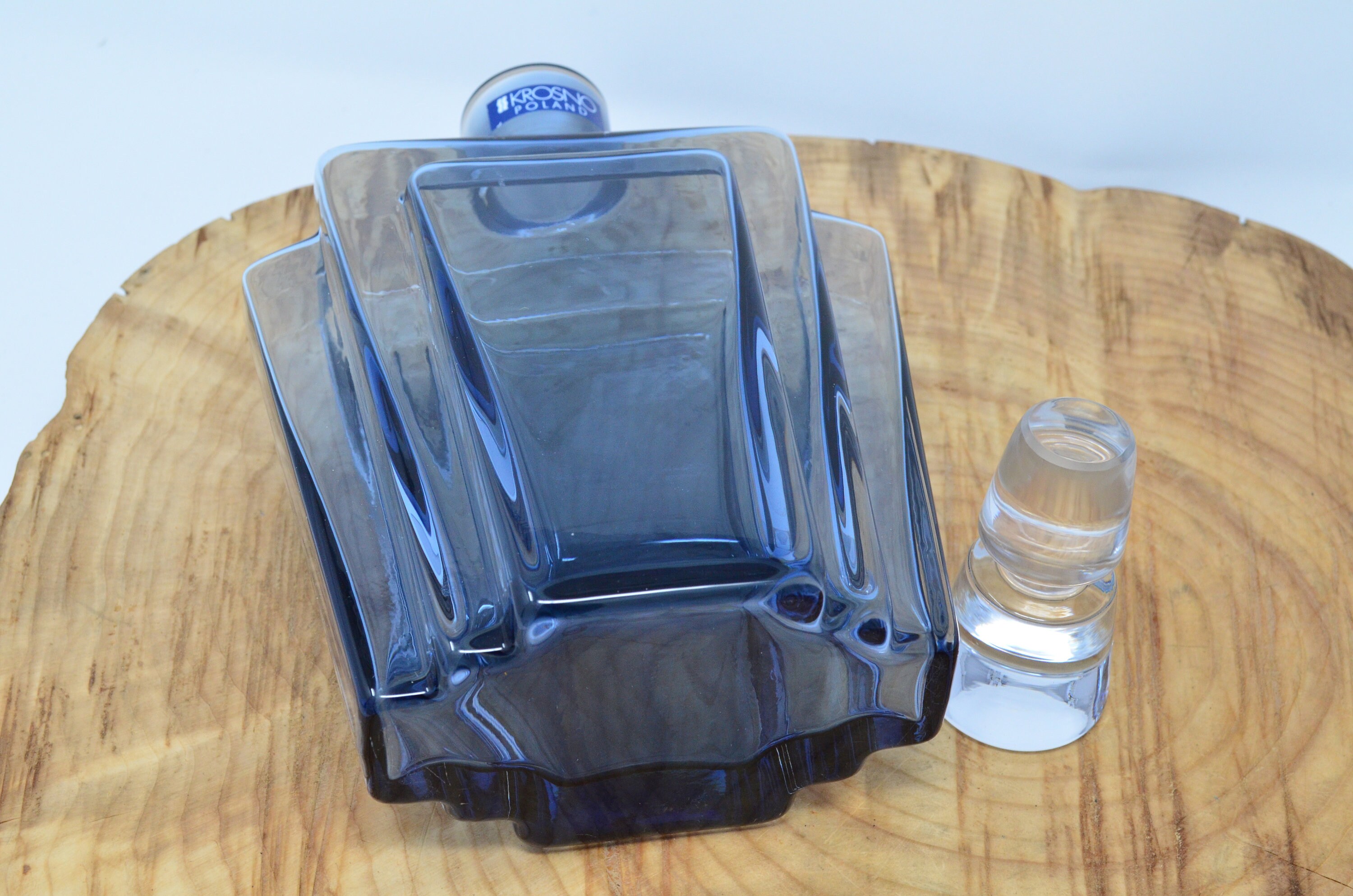 Krosno Decanter Hand Made Polish Glass