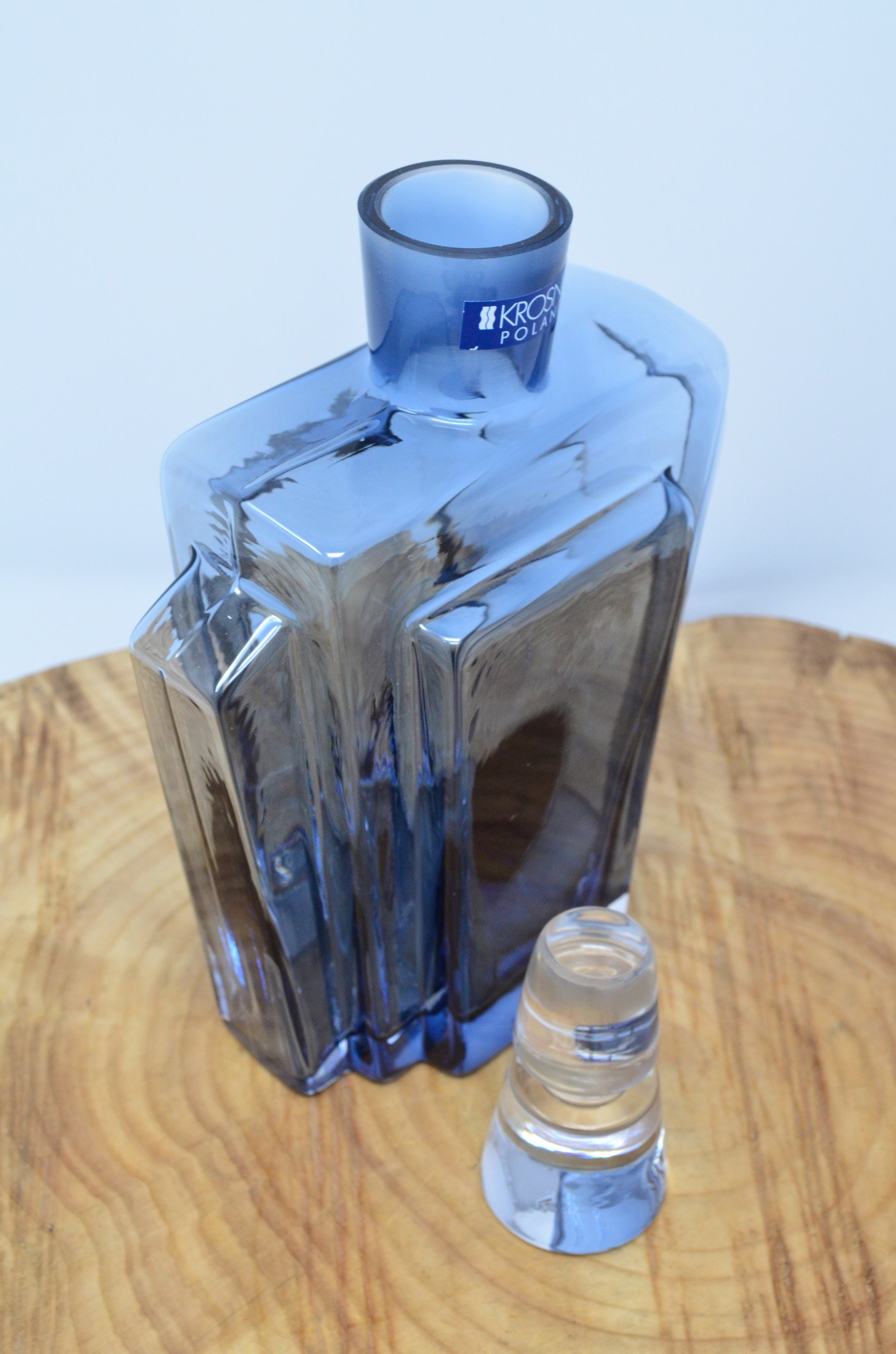 Krosno Decanter Hand Made Polish Glass