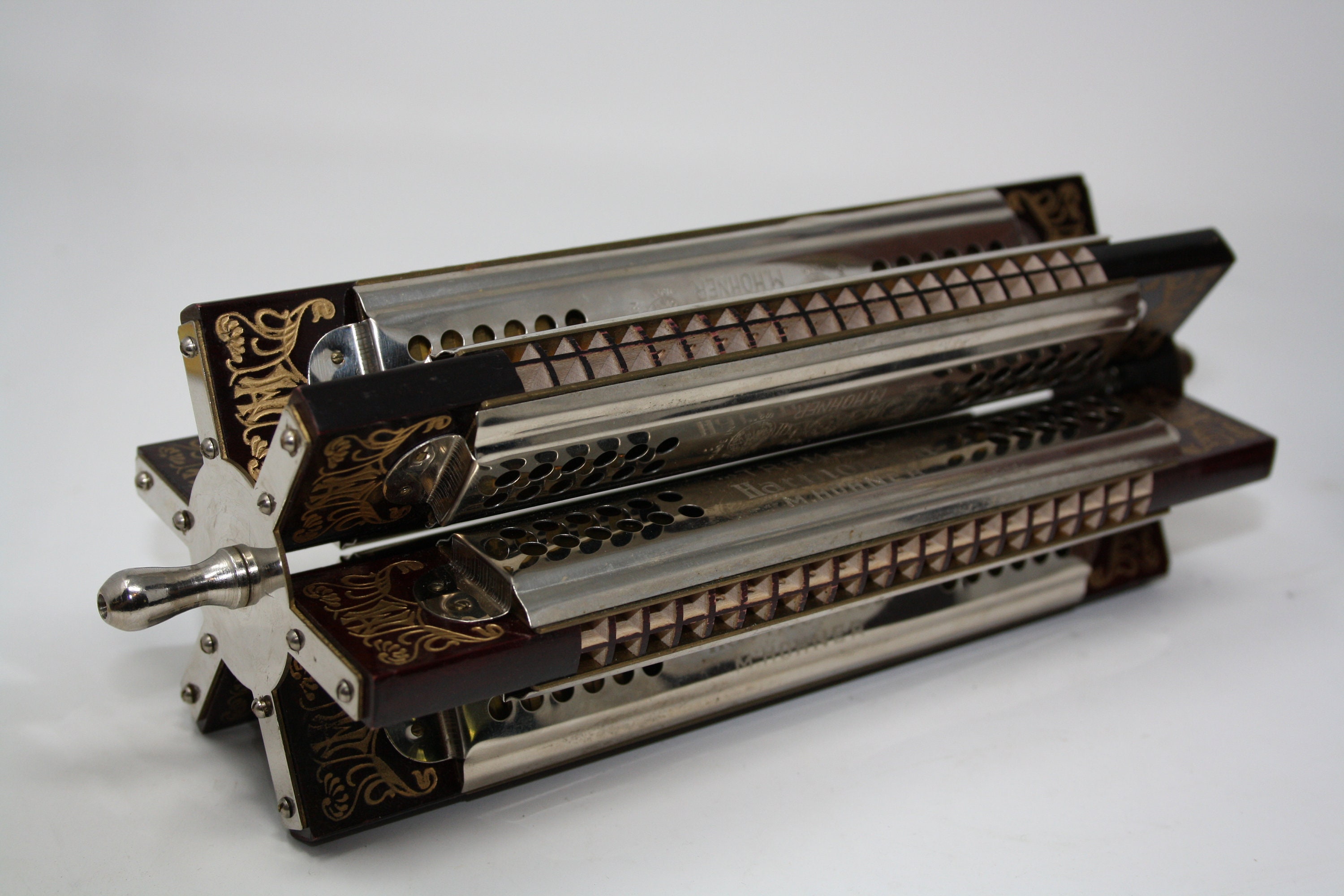 Honer Paddle Harmonica With Original Box Paddle Wheel Tremolo Sextet Instrument Etsy